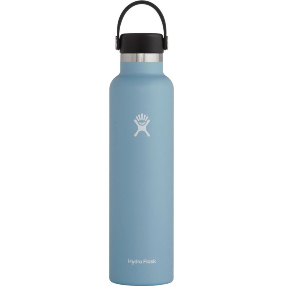 Hydro Flask 24 Oz Rain Blue Straw Lid Double Wall Insulated Stainless Steel
